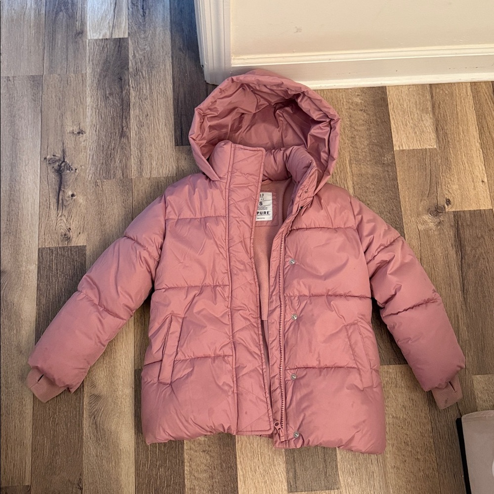 GAP Kids Pink Puffer Jacket